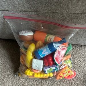 Assorted Toy Food Set